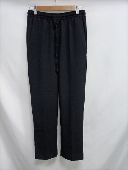 MANGO. Pantalón fluido negro T.xs