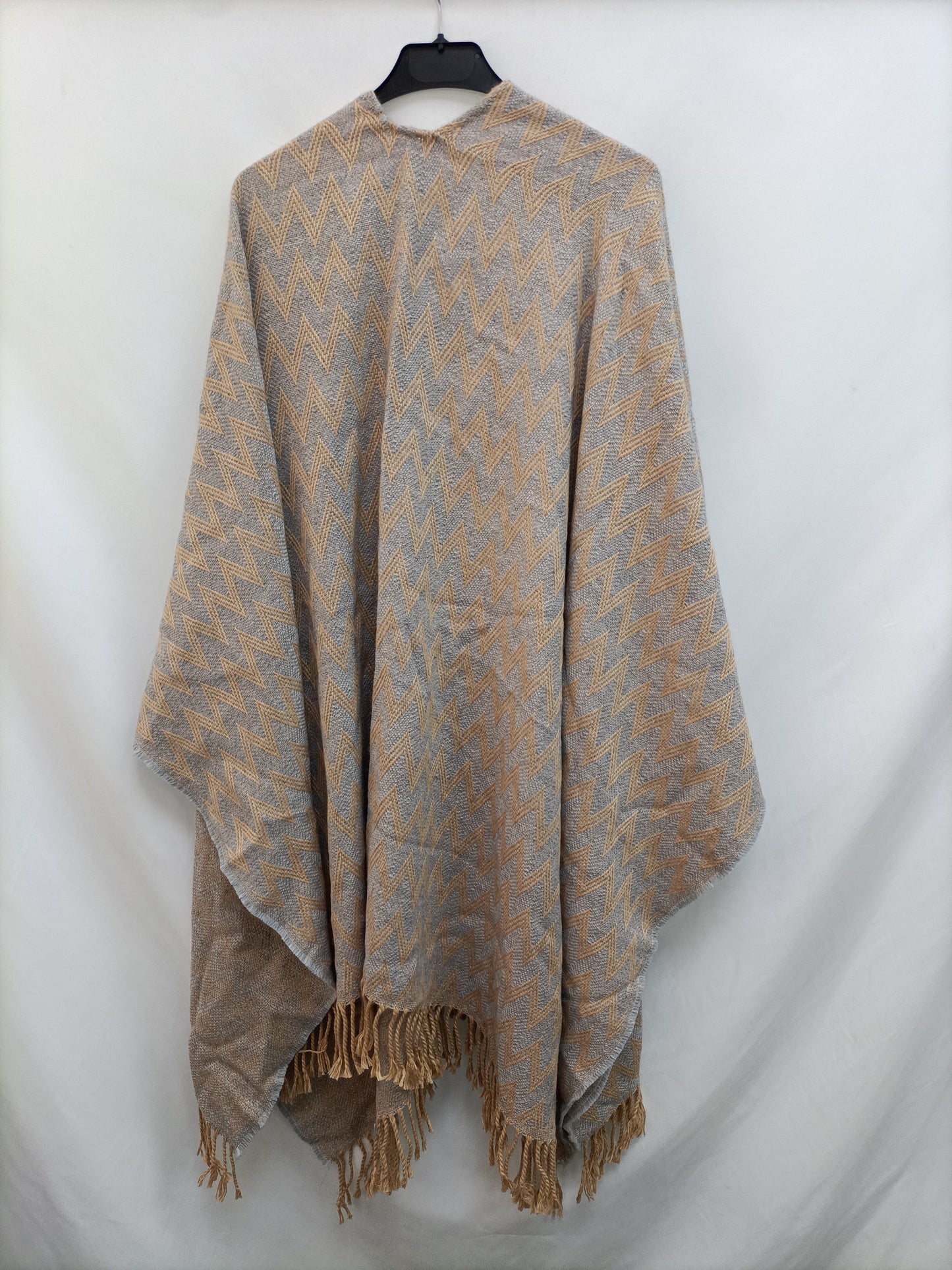 TEX ALPA. Poncho oversized lana