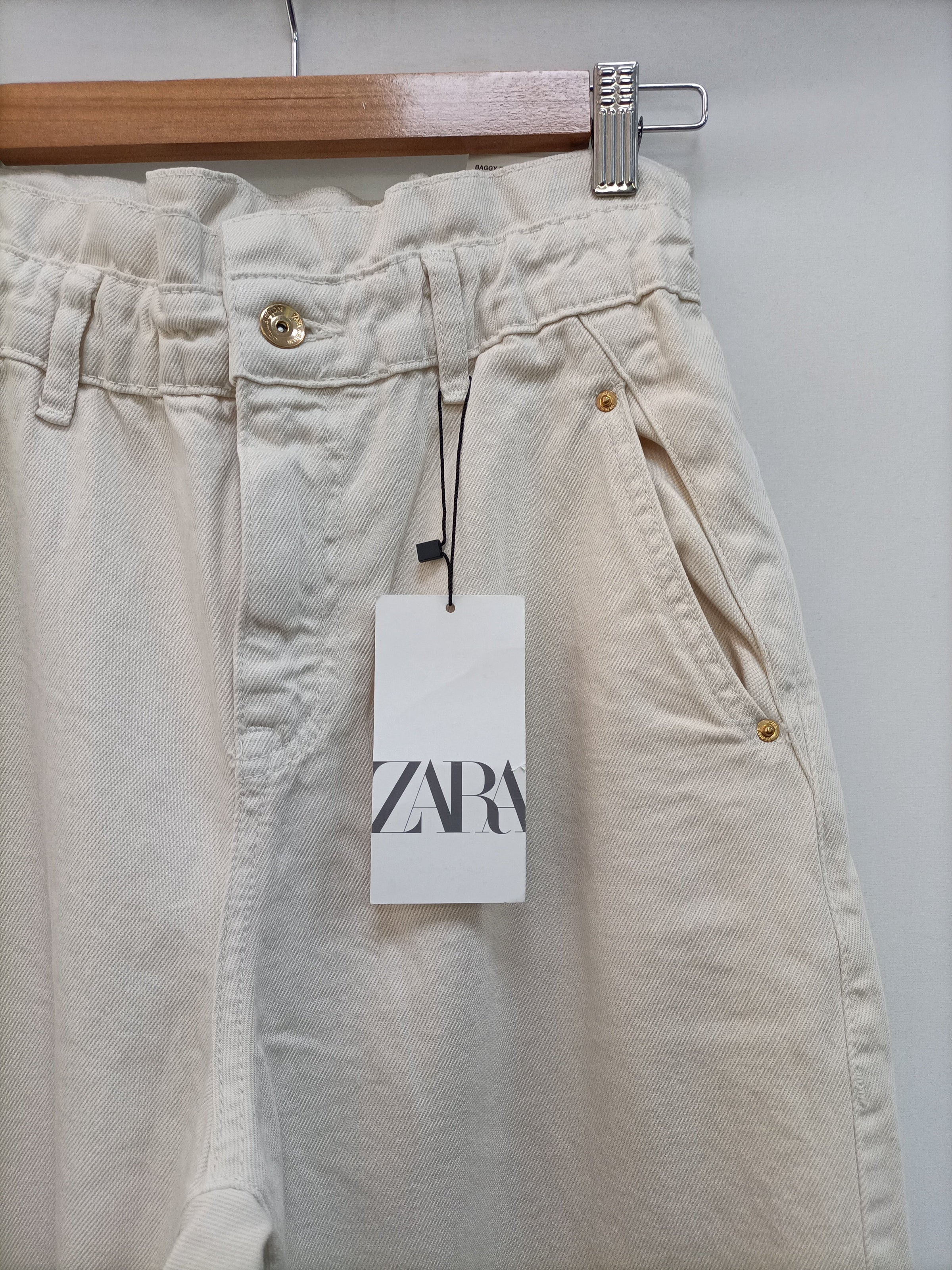 Pantalon baggy femme online zara