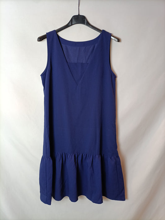 OTRAS. Vestido corto morado T.u(s)