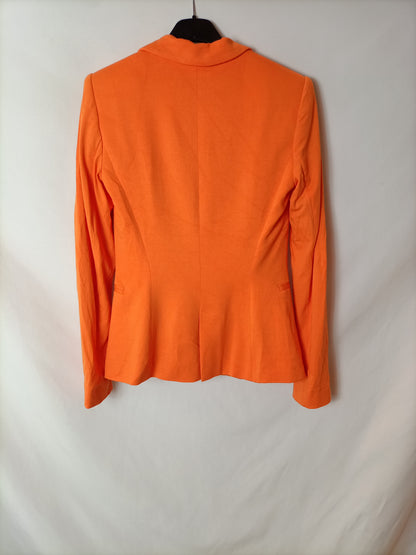 ZARA. blazer naranja T.xs