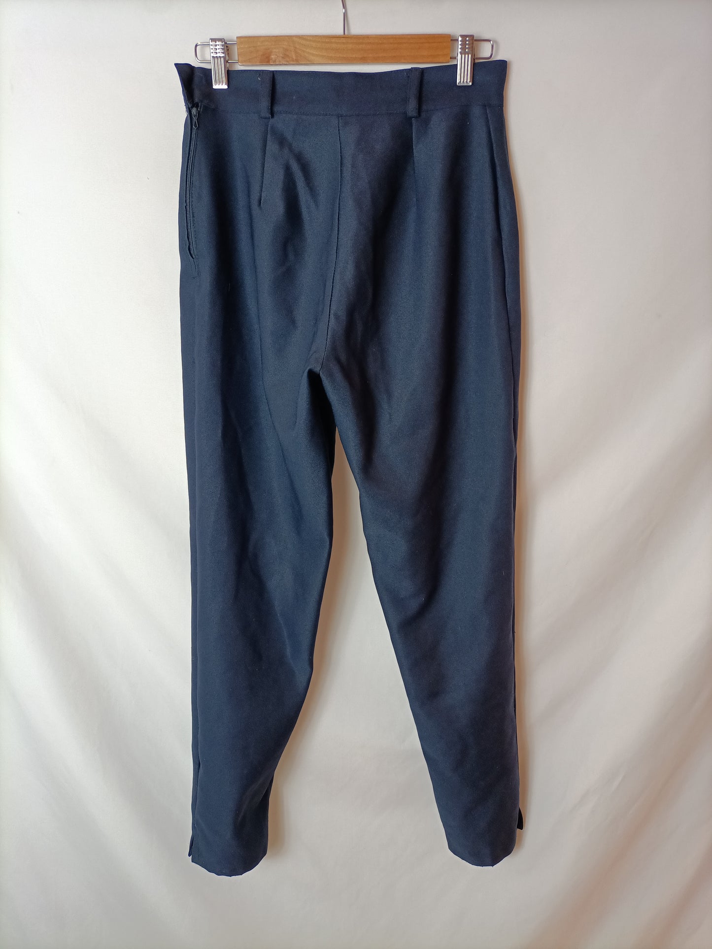 CIRCULO.Pantalón fluido azul T.42