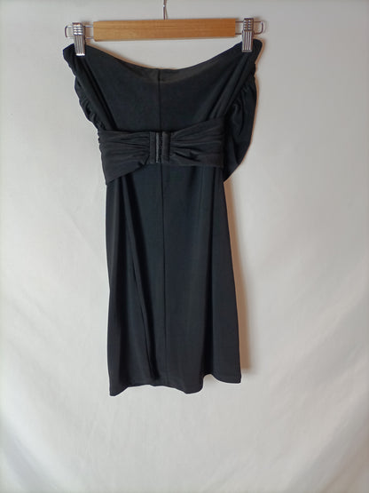 LOVERS&FRIENDS. Vestido negro licra T.s