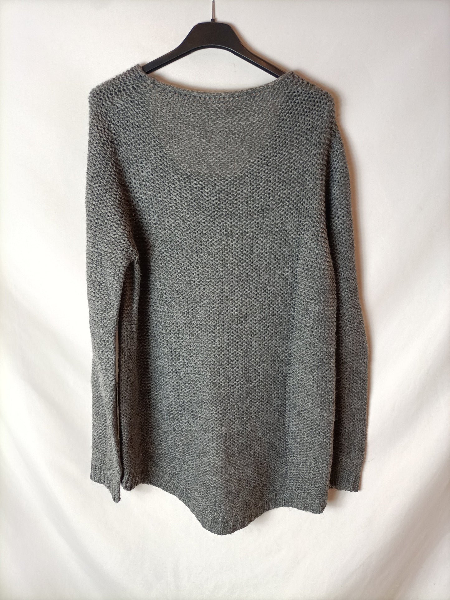 OTRAS. Jersey gris . T M/L