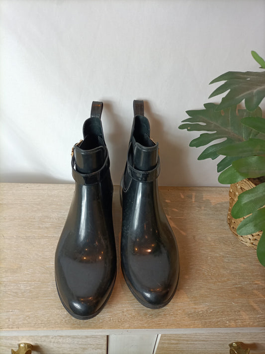 OTRAS. Botas de aguas negras T.40