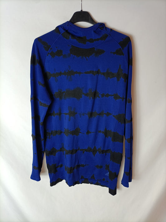 ADIDAS. Sudadera efecto tie dye T.l