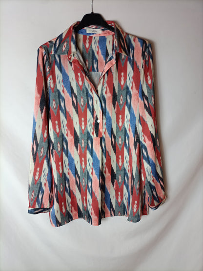 ISABEL MARANT ÉTOILE. Blusa efecto tie dye T.40