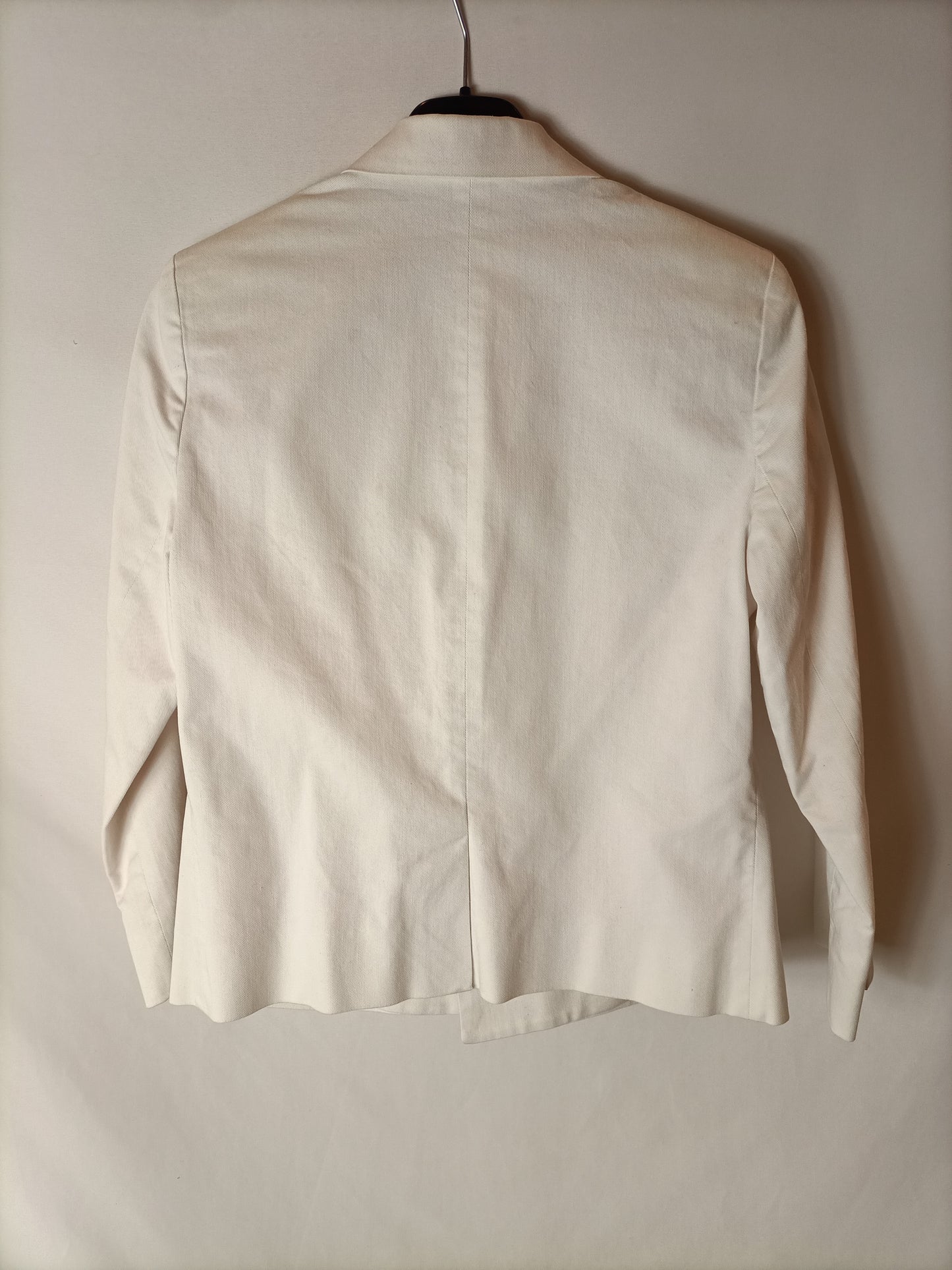 ISABEL MARANT. Blazer cortita blanca T.38