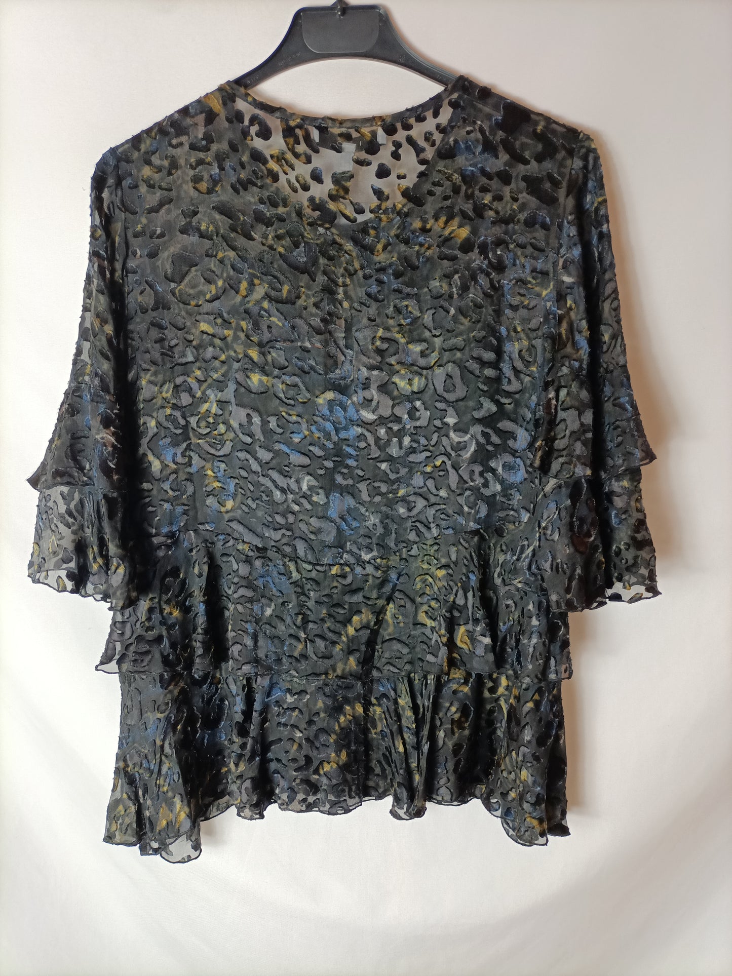 IRO. Blusa animal print T.34