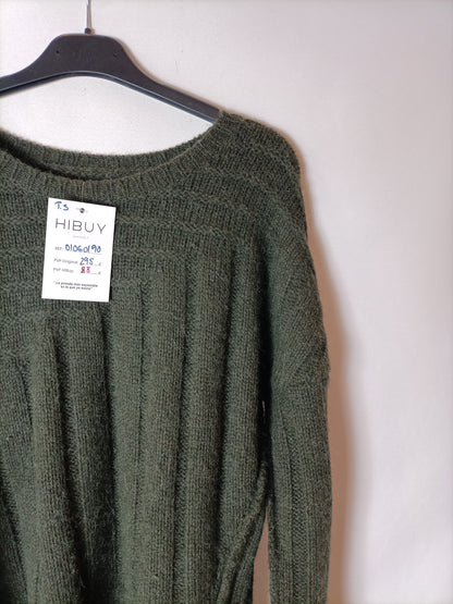 ZADIG&VOLTAIRE. Jersey verde lana T.s