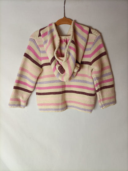 GAP. Chaqueta punto bebe T.6-12 meses