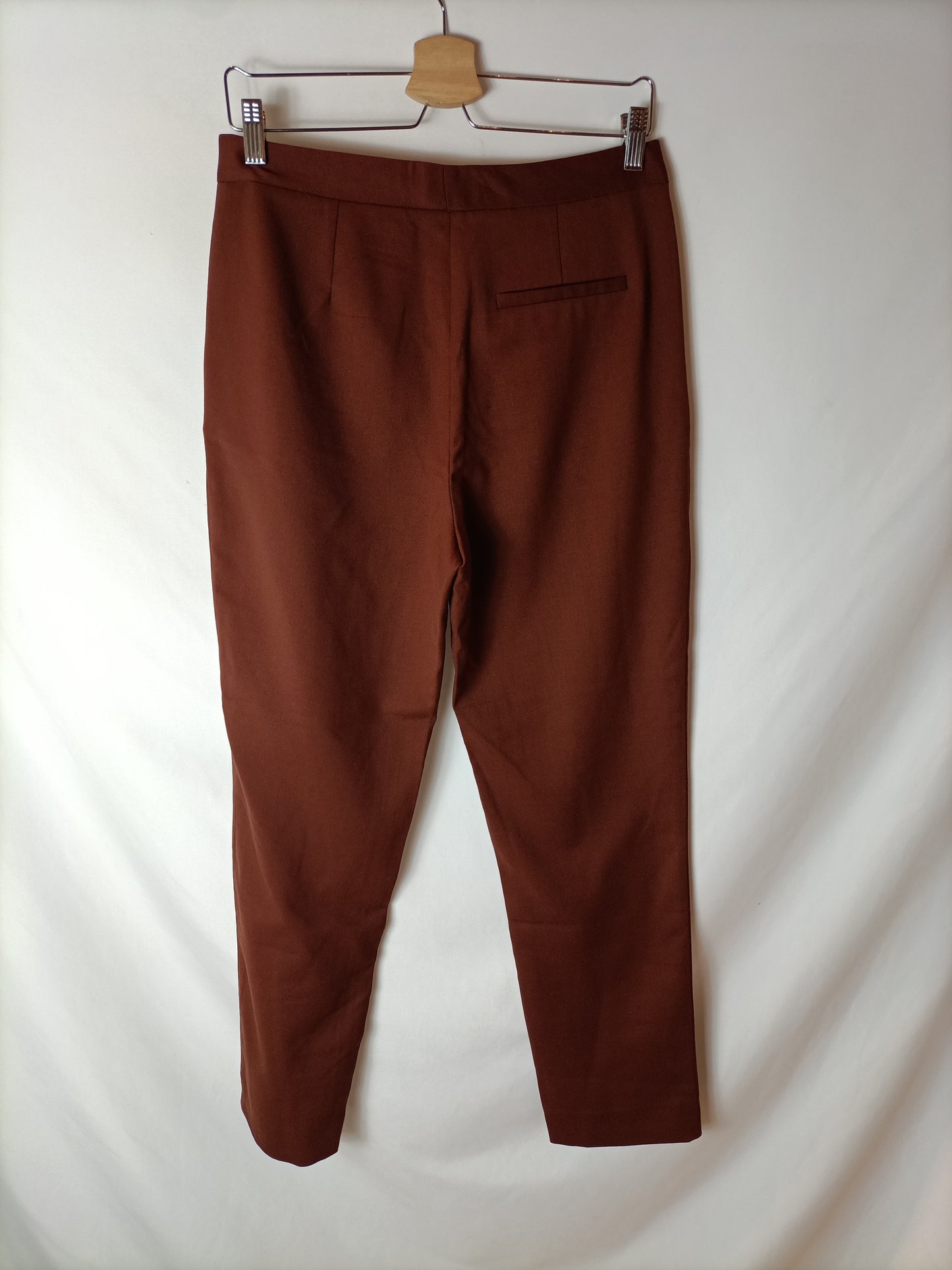 EL GANSO. Pantalón chino marrón T.38/40