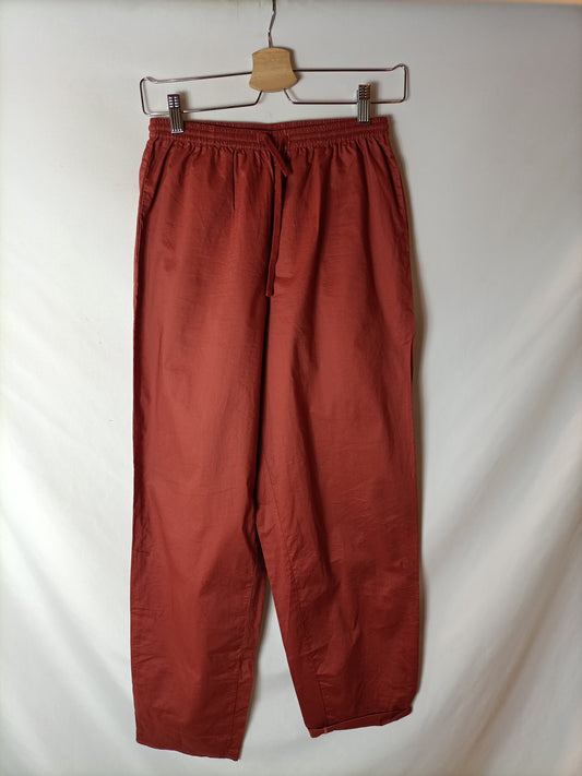 AMERICAN VINTAGE. Pantalones ligeros color teja. T M