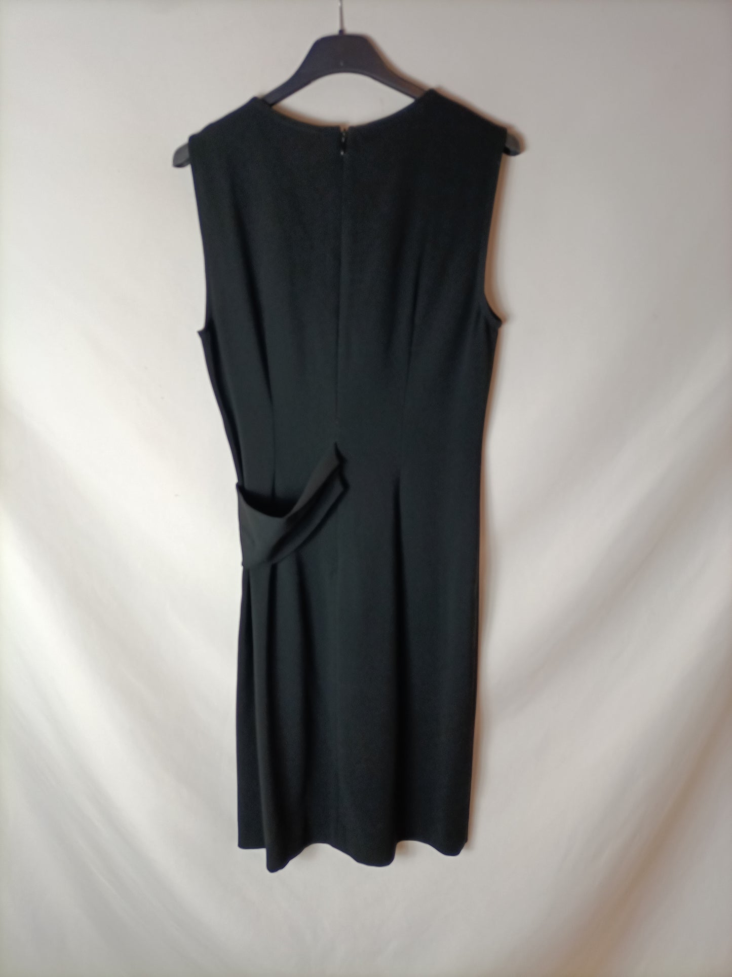 OTRAS. Vestido negro detalle T.u(m)