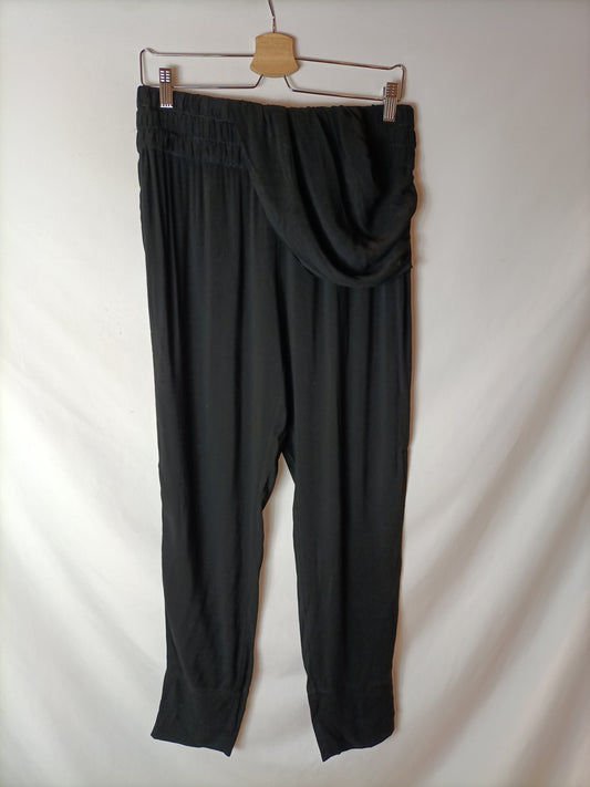 IRO. Pantalón fluido negro. T 40