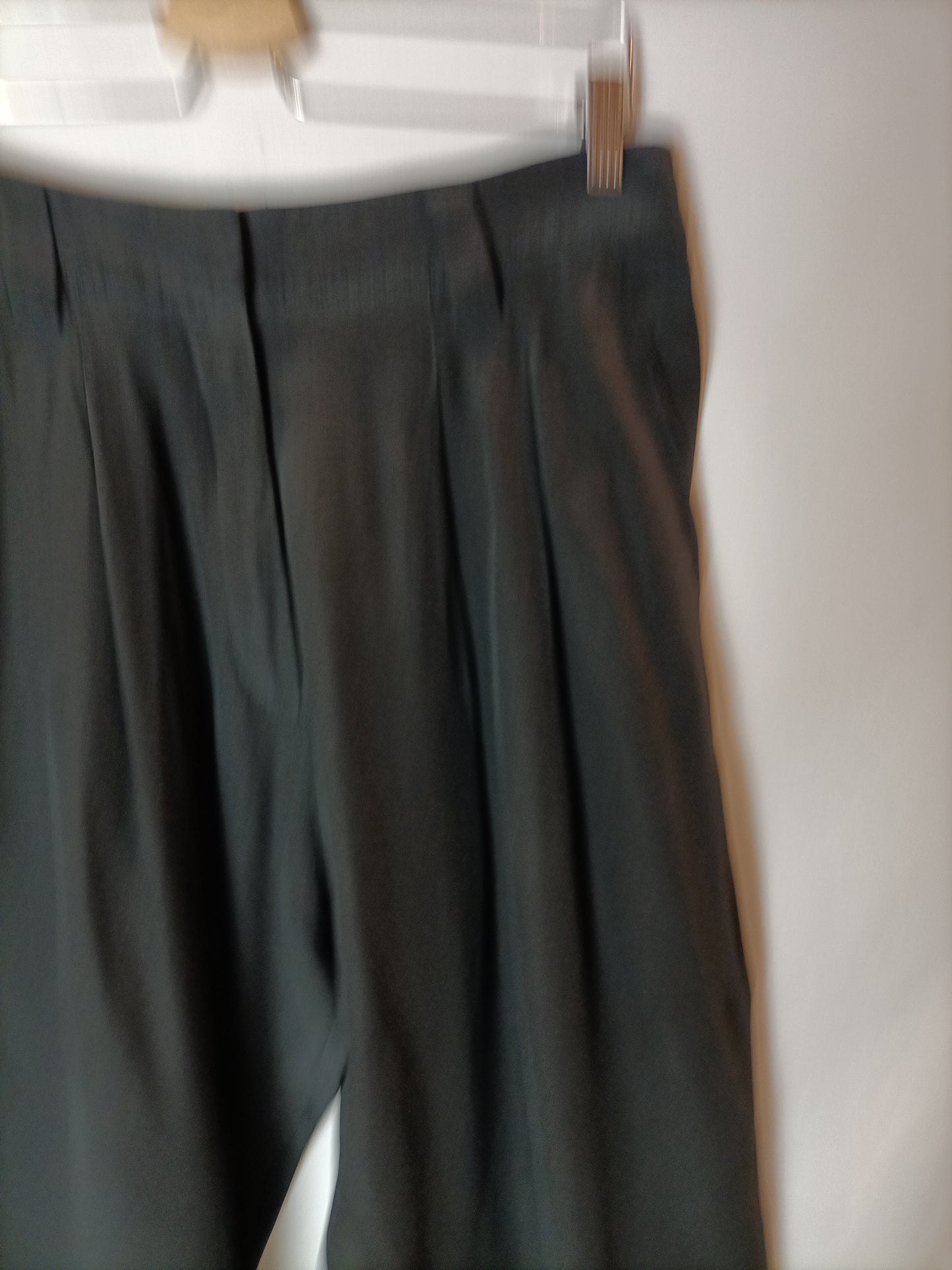 SONIA RYKIEL. Pantalones negros slouchy. T.38