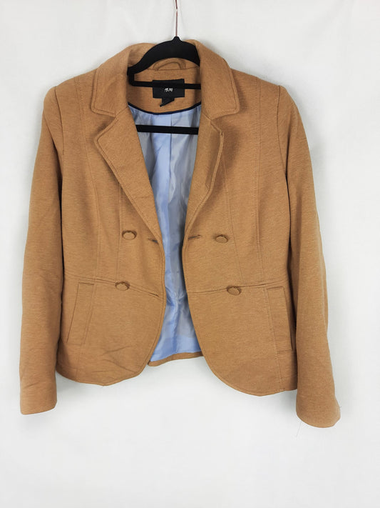 H&M. Blazer beige talla 38