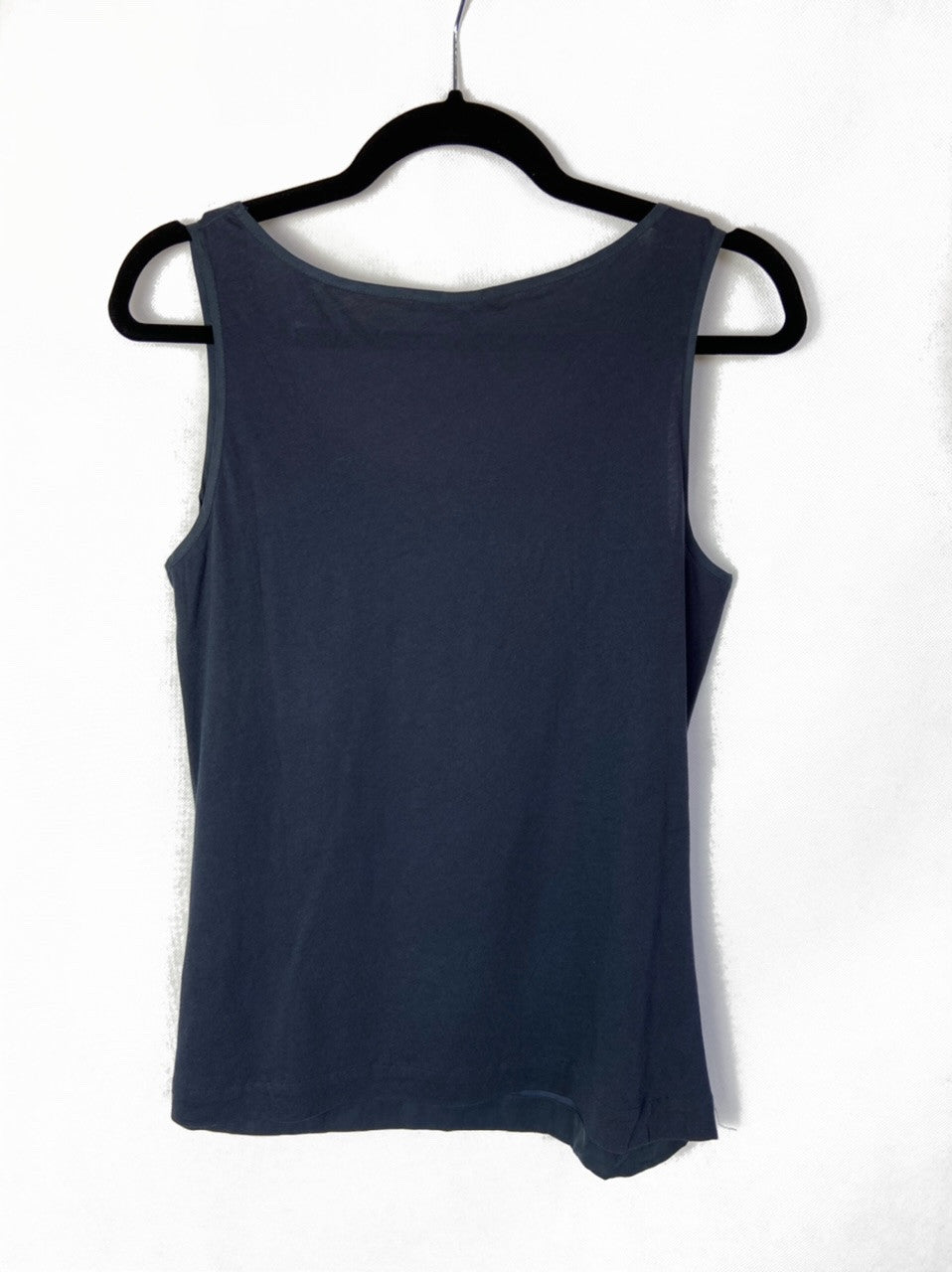 MASSIMO DUTTI. Top punto azul T.L