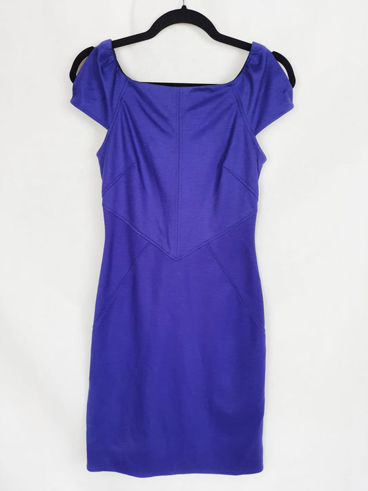 DIANE VON FURSTENBERGS. Vestido morado talla TU