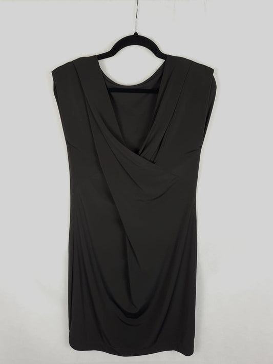 OTRAS. Vestido negro T. TU (L)