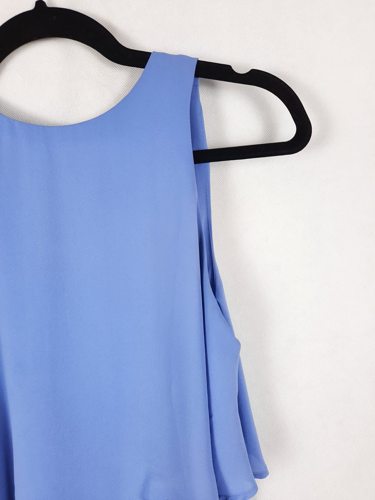 MANGO. Blusa volante T. XS