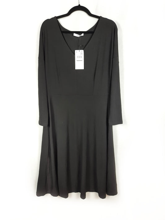 VIOLETA BY MANGO. Vestido midi T. M