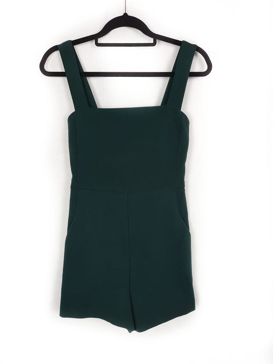 ZARA. Mono verde T.XS