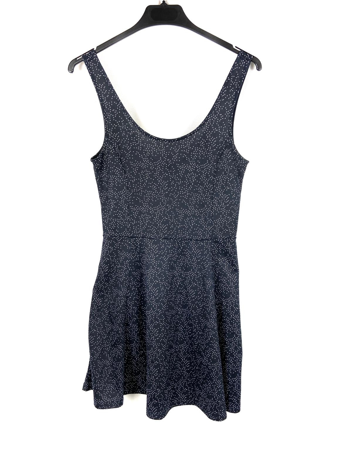 H&M. Vestido azul T.36