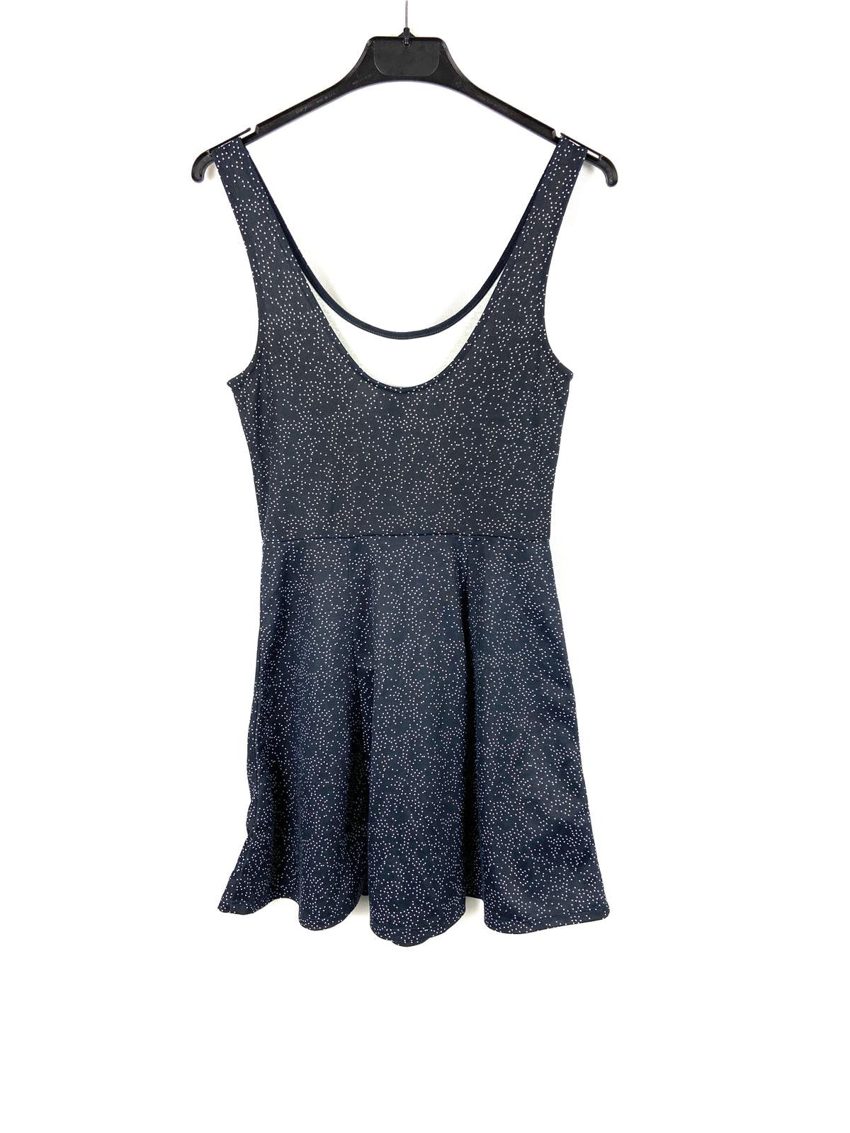 H&M. Vestido azul T.36