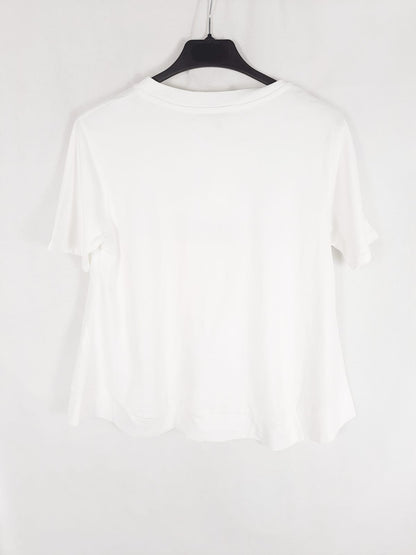 TOT HOM. Camiseta blanca T. 38