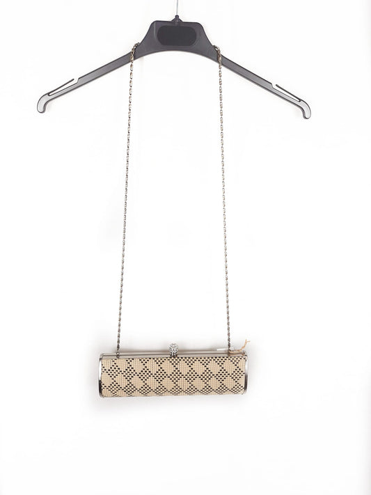 OTRAS.Bolso alargado mini beige