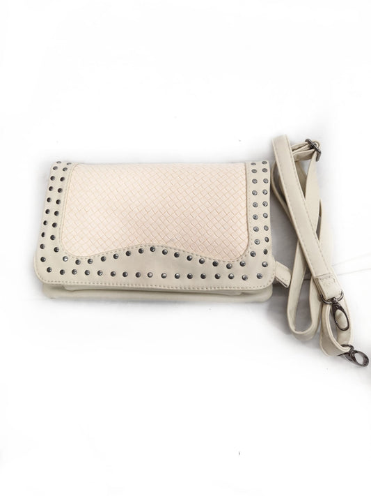 MISAKO.Bolso textura beige