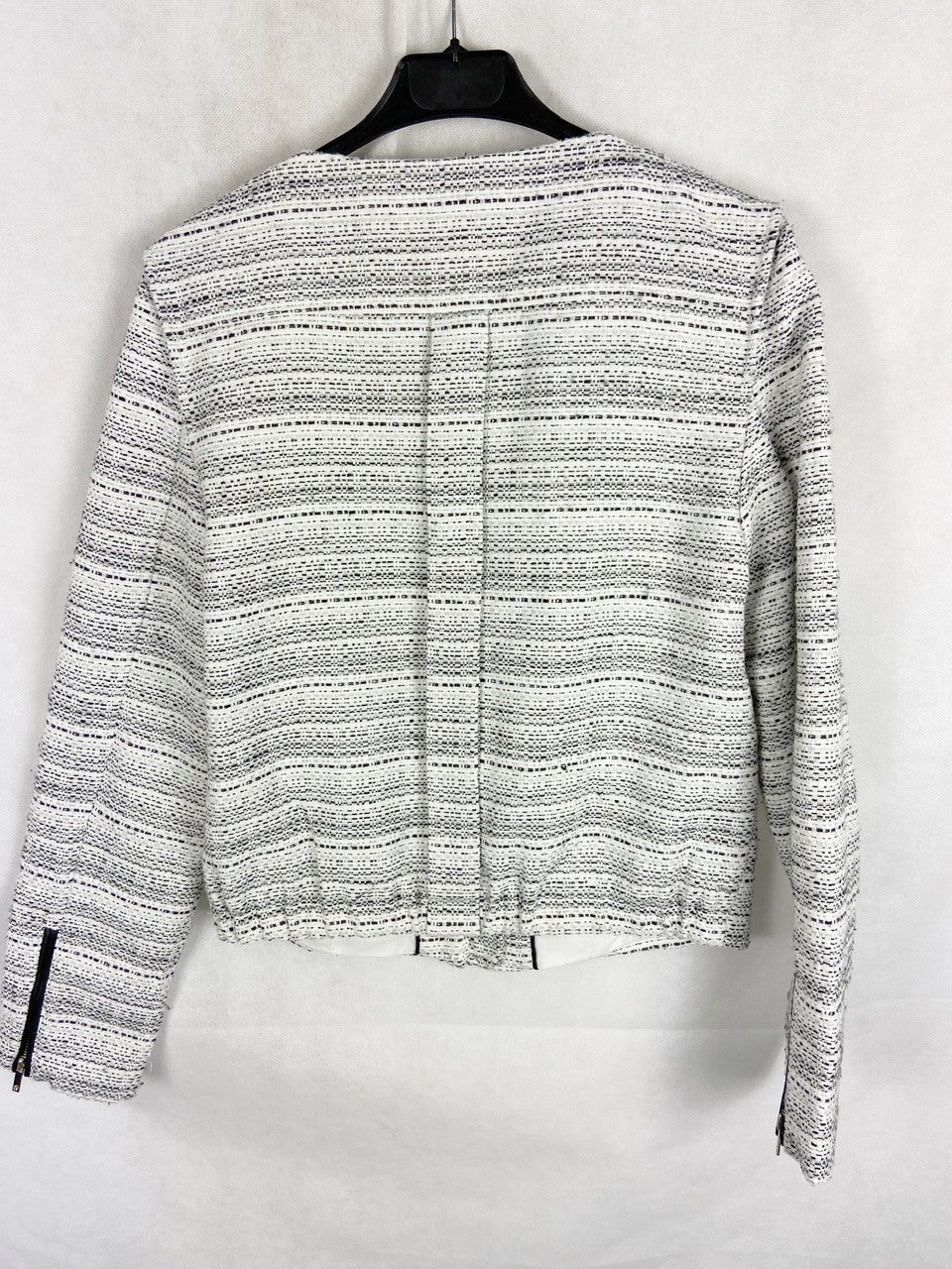 MORGAN. Chaqueta blanca tweed T.42