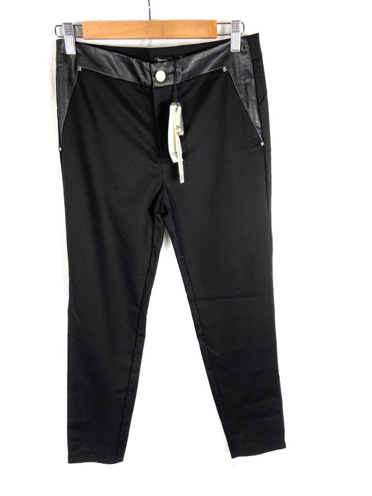 STRADIVARIUS.Pantalon/legging doble textura T.38