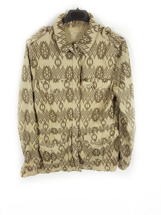 PULL&BEAR. Chaqueta marron etinca T.m