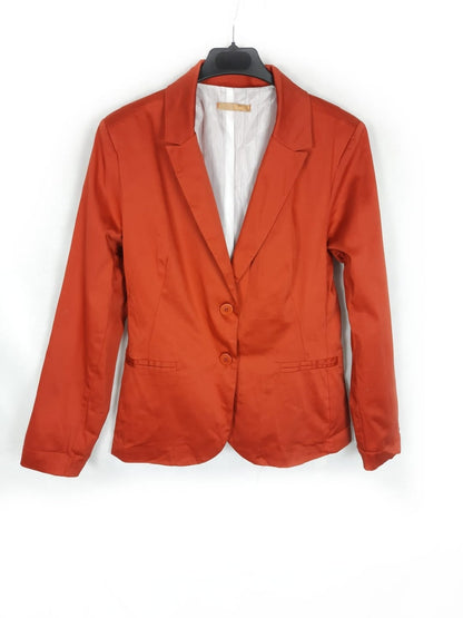 SENSE.Blazer naranja T.m