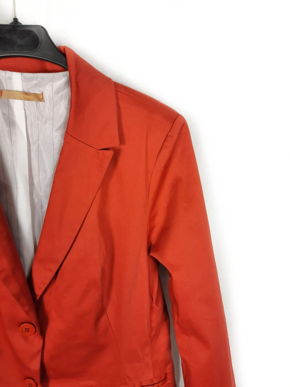 SENSE.Blazer naranja T.m