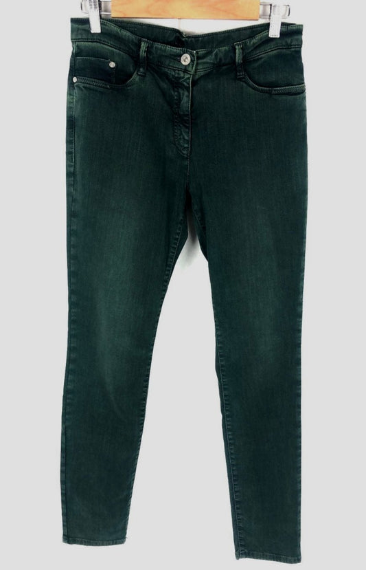 BRAX. Pantalón verde estilo vintaje T.38