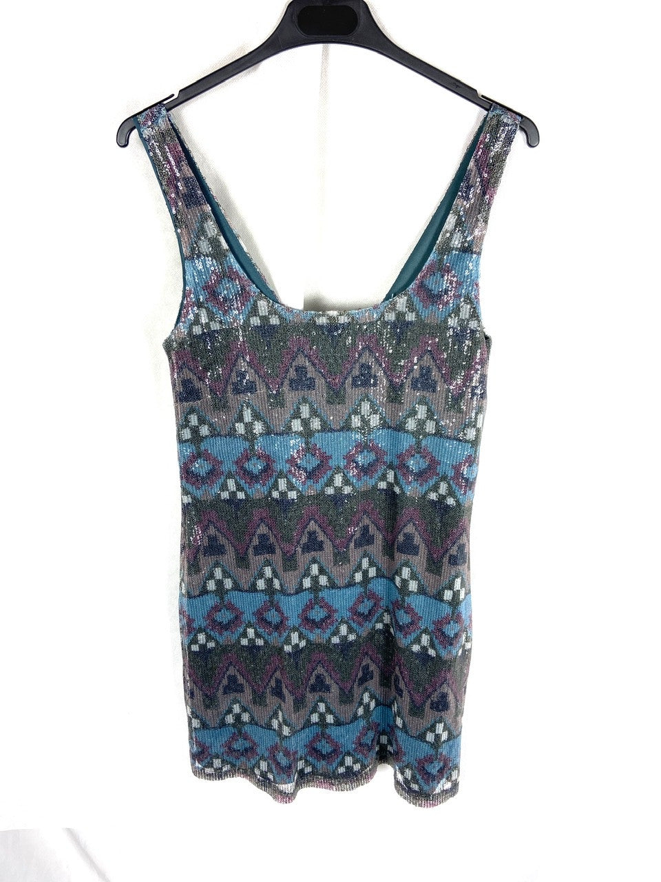 PULL&BEAR. Vestido lentejuelas T.s