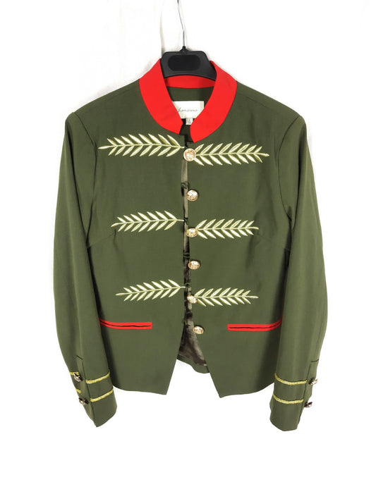 LAMORENA. Chaqueta militar hojas doraras T.36