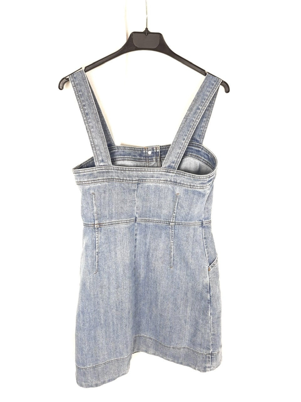 MICHAEL KORS.Vestido denim abotonado T.36