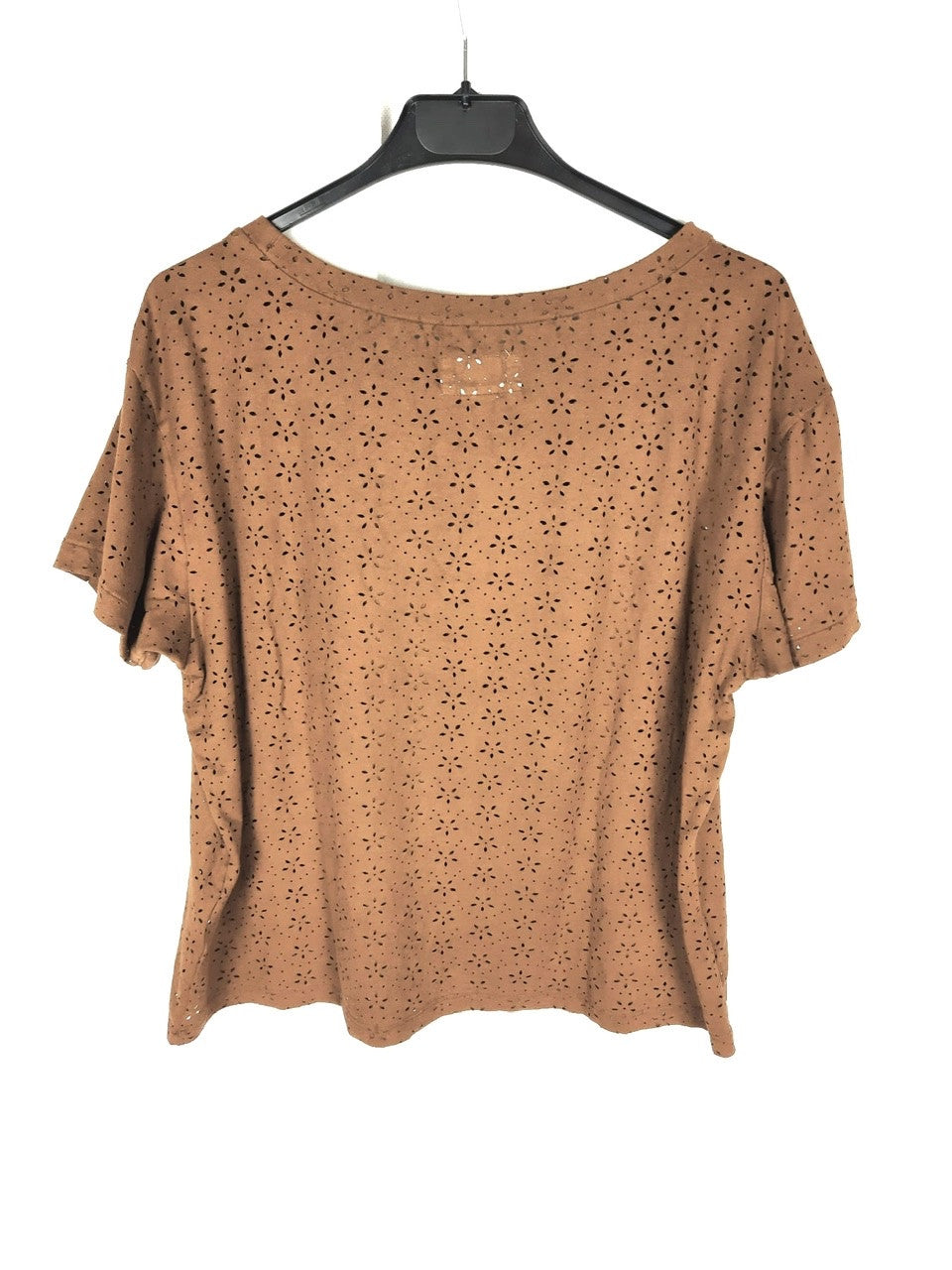 RALF LAUREN. Camiseta antilina troquelada T.xs