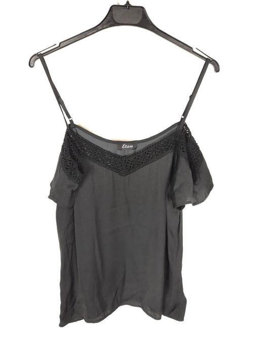 ETAM. Top lencero negro T.m