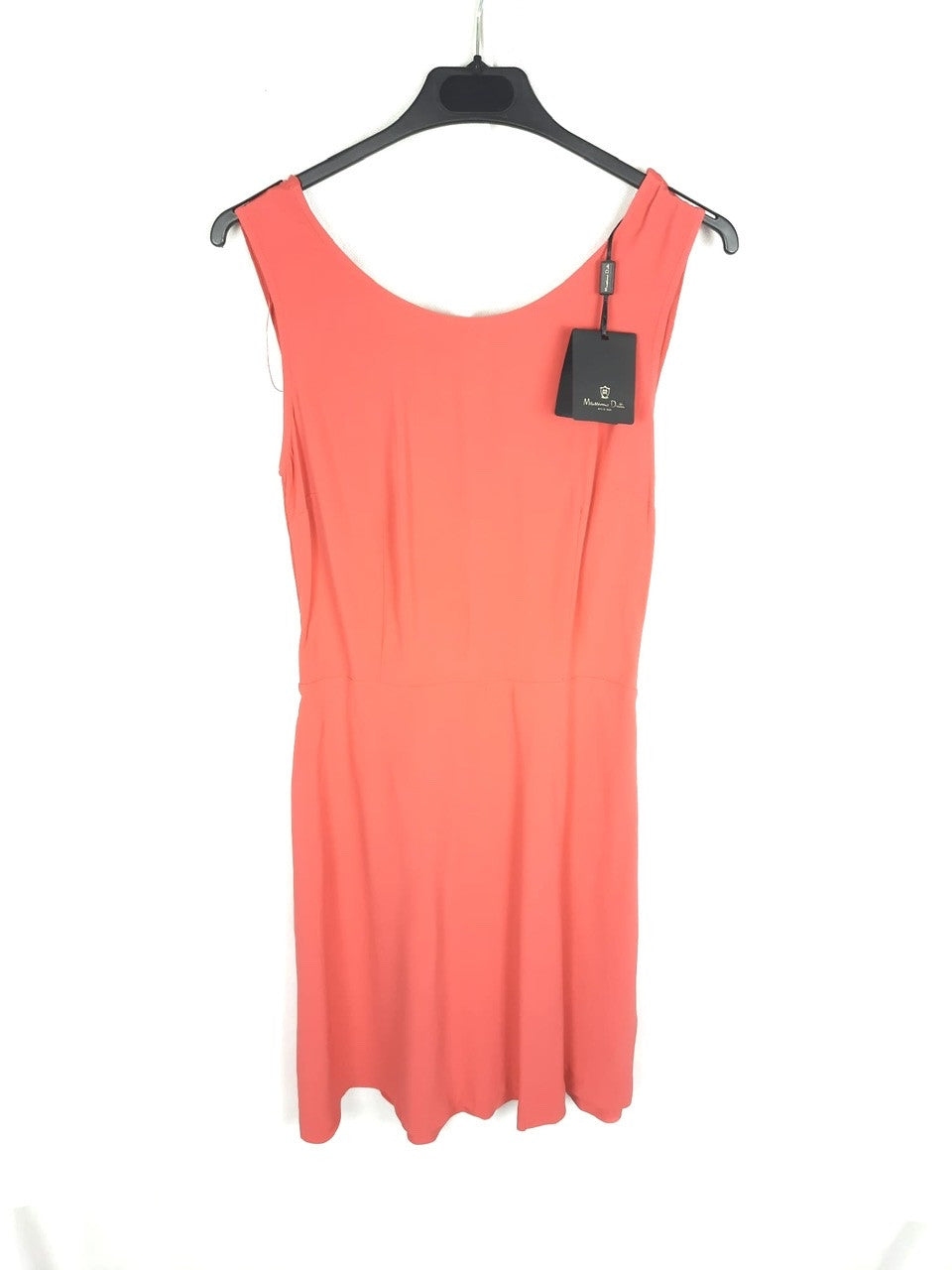 MASSIMO DUTTI.Vestido coral encaje T.xs