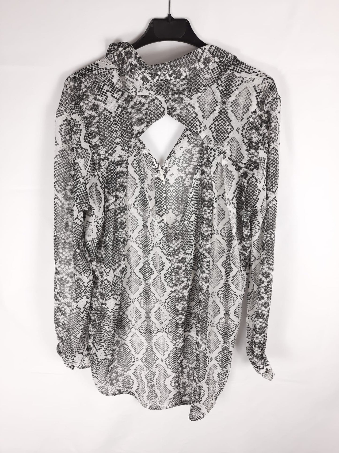 SILVIAN HEACH. blusa estampado serpiente T.xs