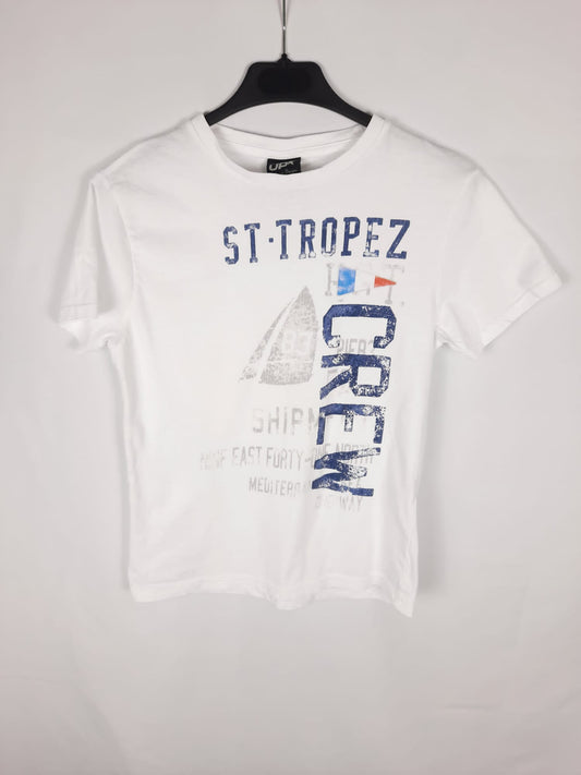 OTRAS. camiseta blanca manga corta T.s