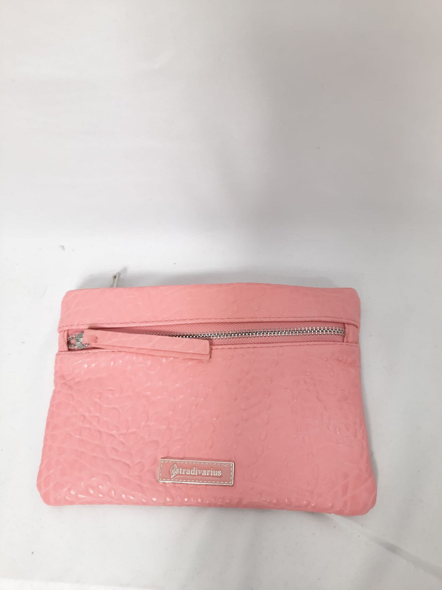 STRADIVARIUS. bolso mini de mano rosa T.u