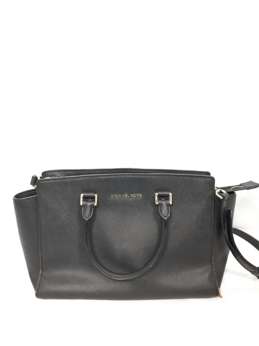 MICHAEL KORS. Bolso negro (tara)