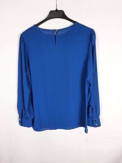 MOOD.Blusa azul T.m