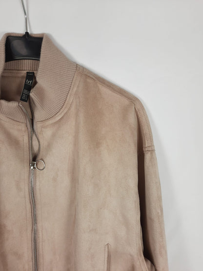 ZARA. bomber camel antelina T.s